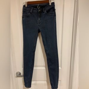 Prana Soma Jean Size 6/28 Blue/black color.